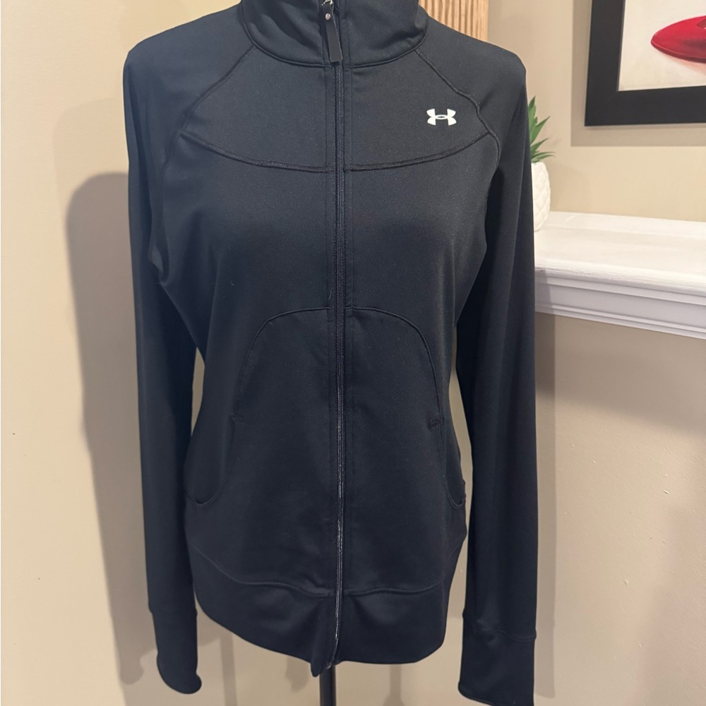 Under Armour Black Zip-Up All Season Gear